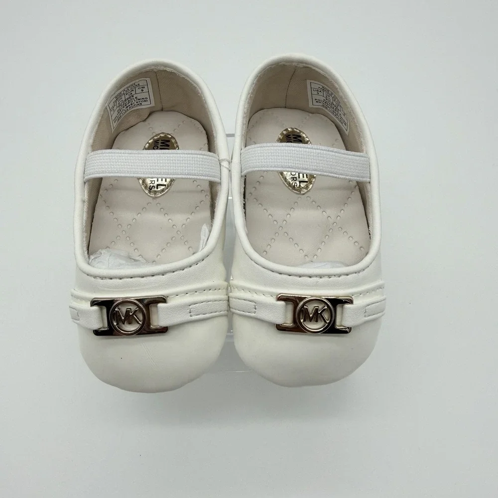 Michael Kors shoes for baby girls size 3 Crib Shoes New